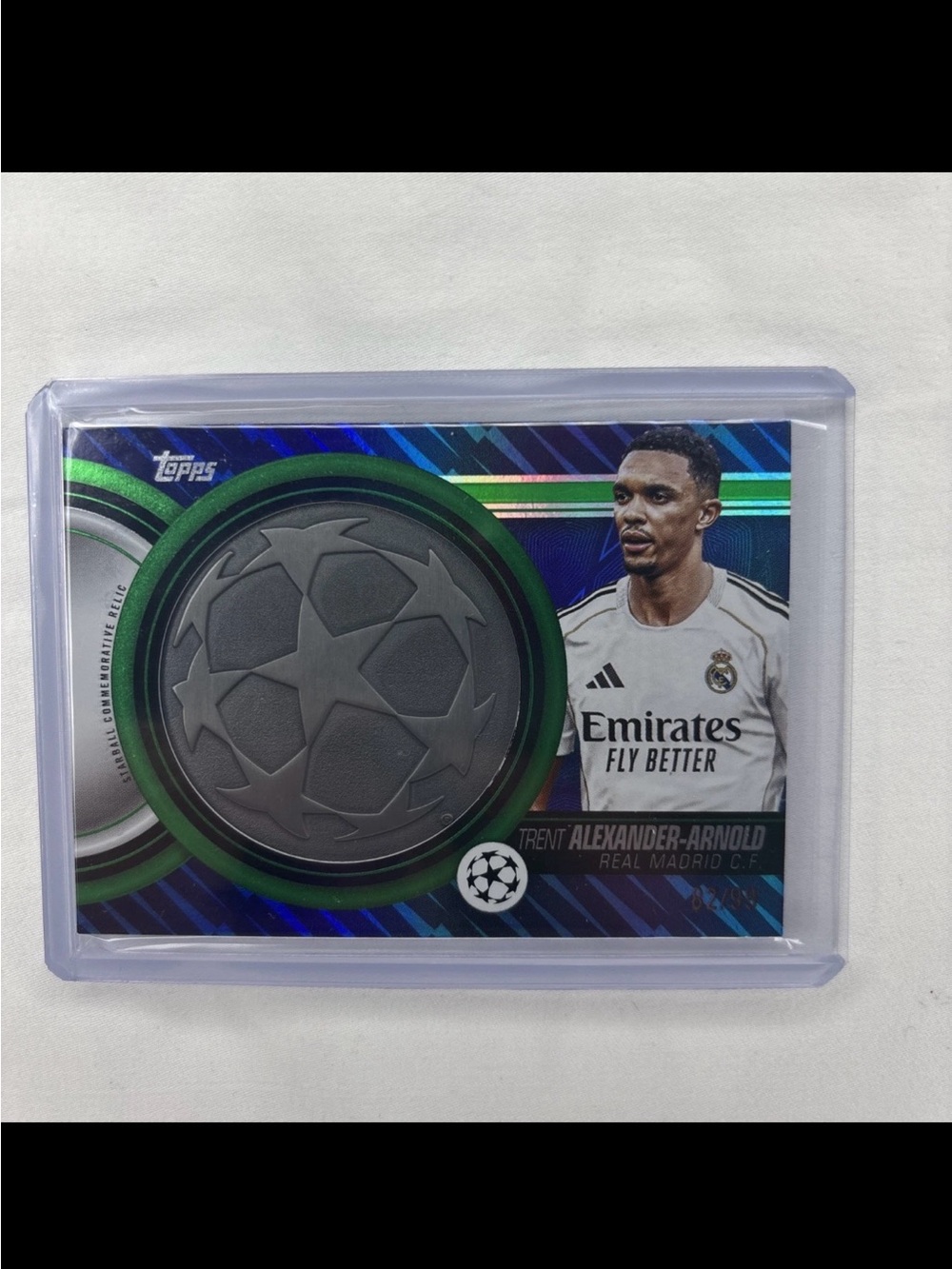 2025-26 Topps Uefa Club Competitions - Starball Commemorative Relics T.A.A 82/99